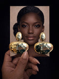 Boucles ÉCLAT – Doré Sculpté