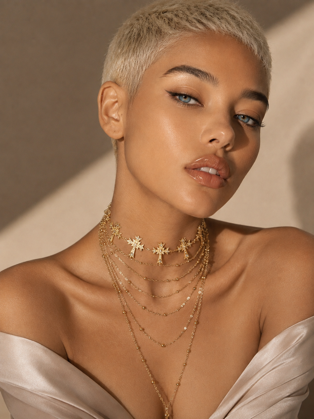 Collier Divine Croix
