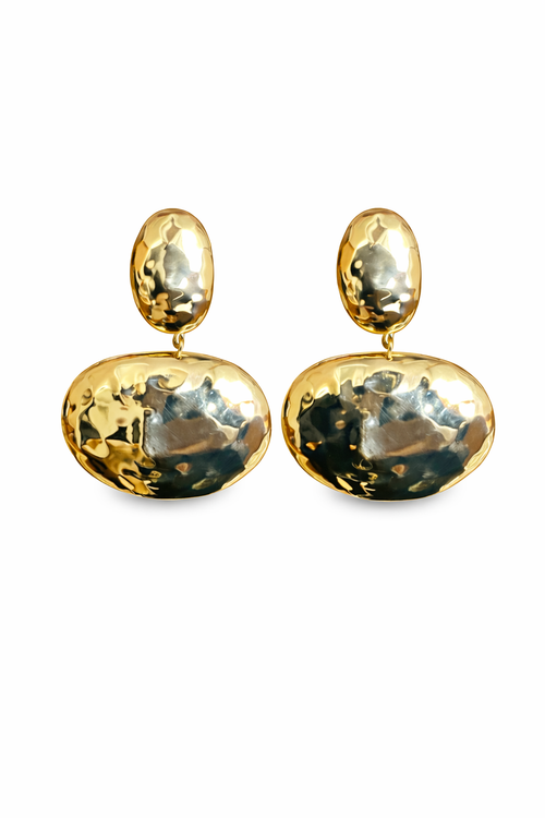 Boucles ÉCLAT – Doré Sculpté